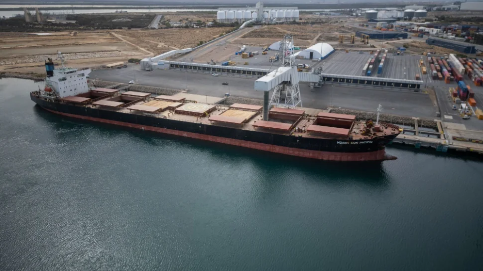 MV Hoanh Son Pacific loading at Outer Harbor_web.jpg